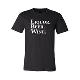 LIQUOR. BEER. WINE.